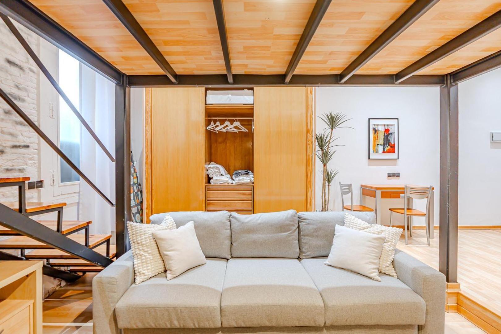 Increible Loft A 5 Min Del Retiro & Wizink Apartment Madrid Exterior photo
