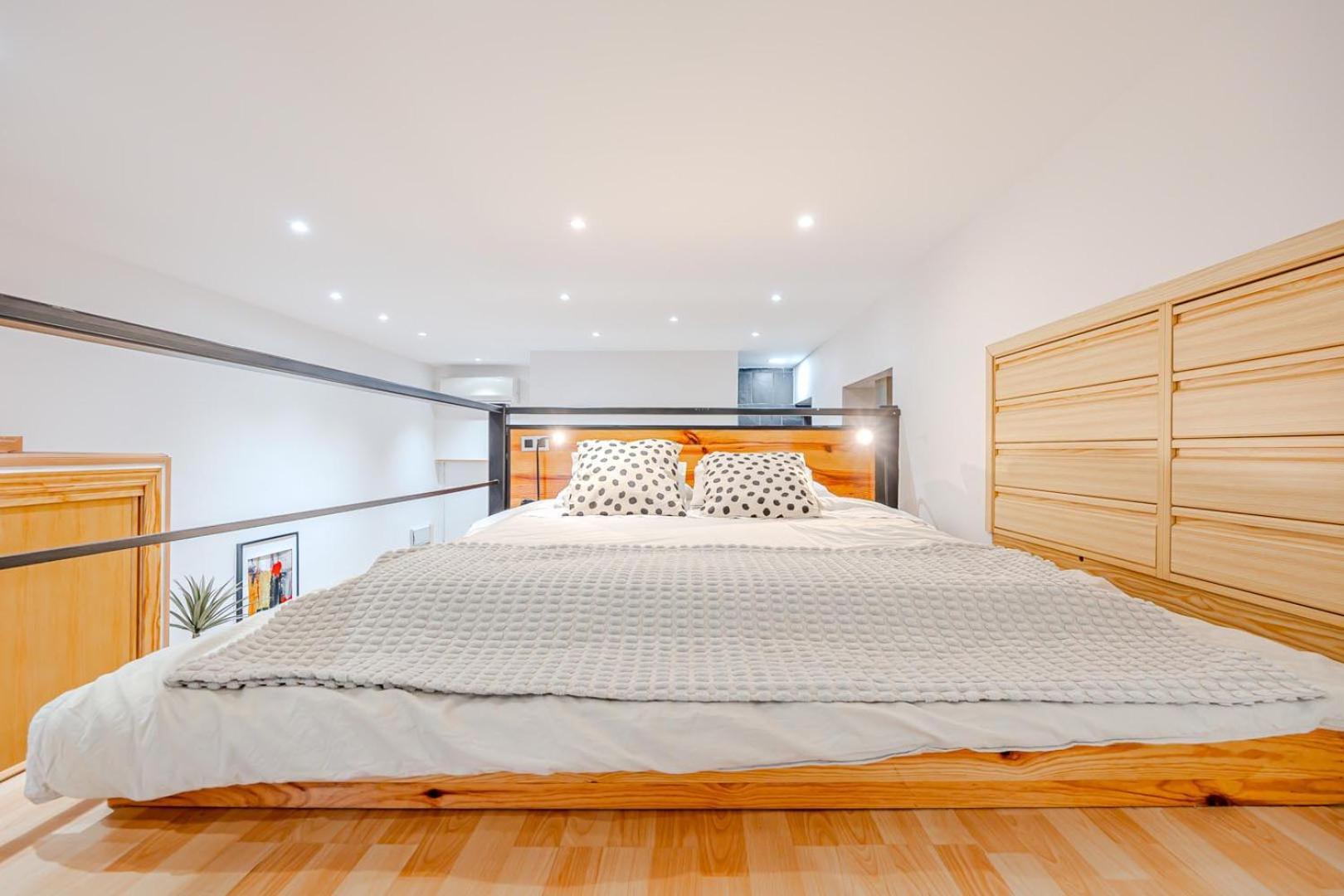 Increible Loft A 5 Min Del Retiro & Wizink Apartment Madrid Exterior photo
